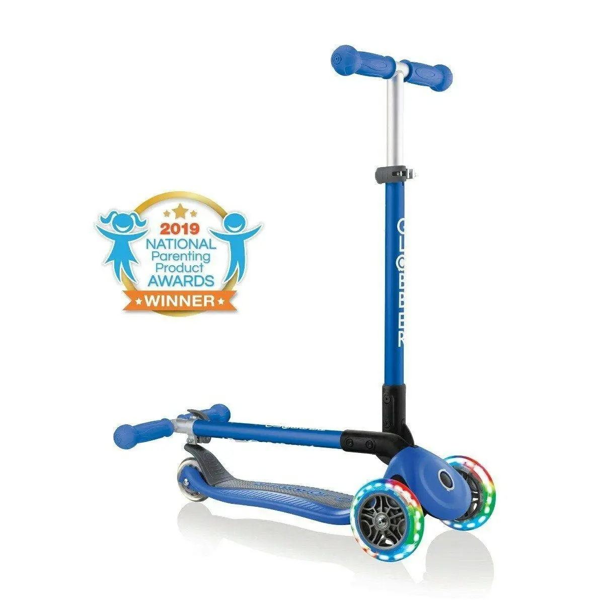 Globber PrimoFoldable Scooter - Navy Blue