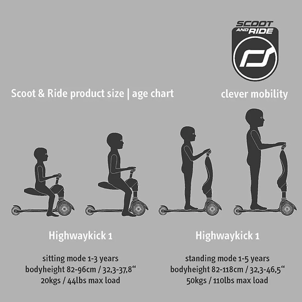 Scoot & Ride - Highwaykick 1 - Steel