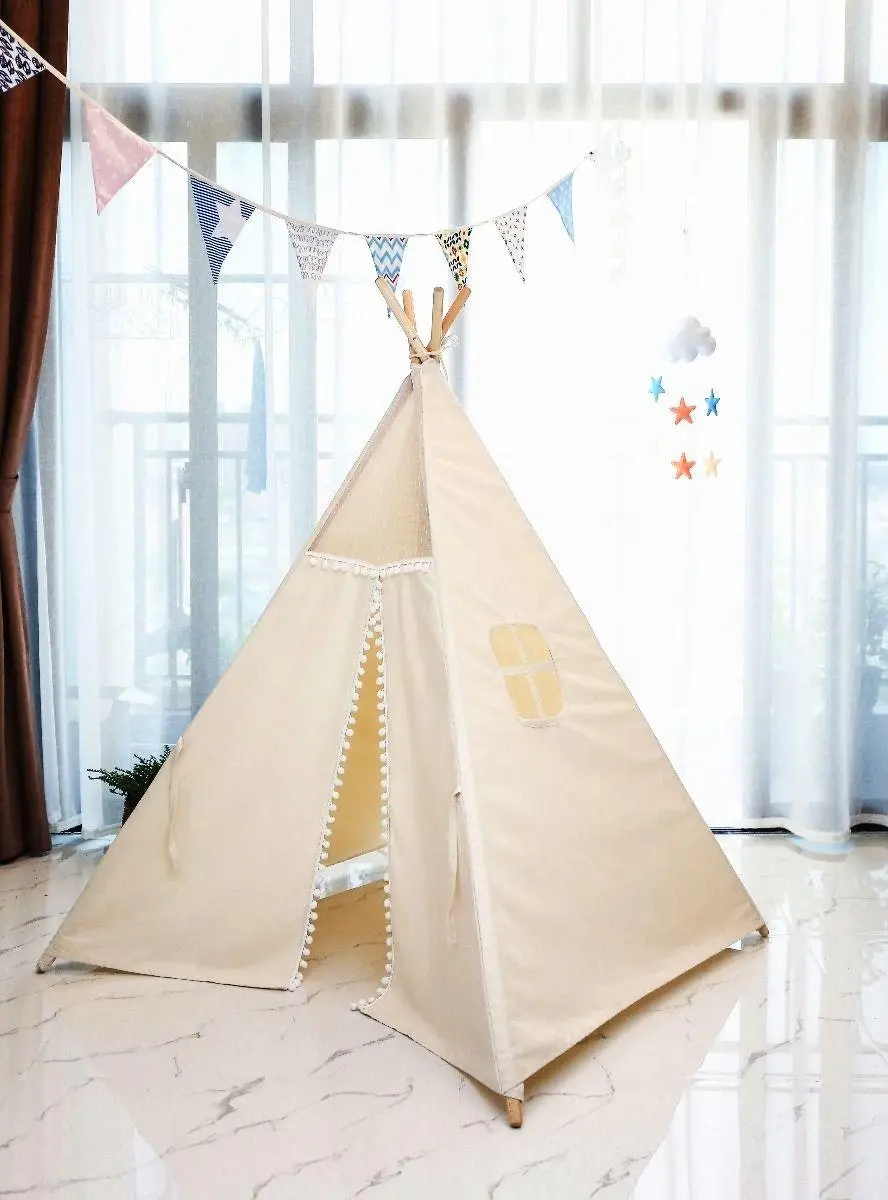 All 4 Kids Della Lace Kids Square Teepee Tent