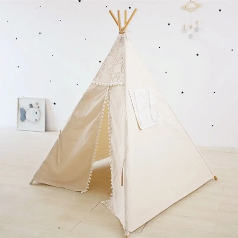 All 4 Kids Della Lace Kids Square Teepee Tent