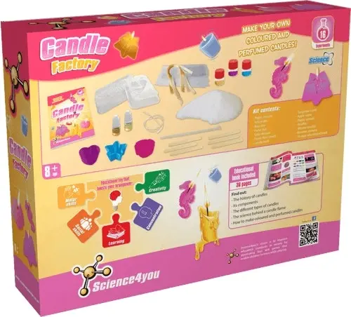 Science4you Super Kit - Candle Factory