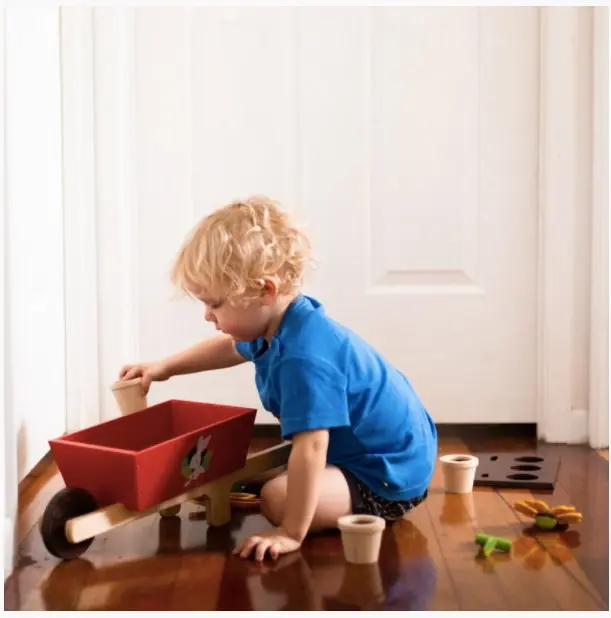 Tender Leaf Toys Garden Wheelbarrow Set