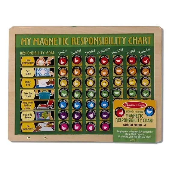 Melissa & Doug Magnetic Responsibility Chart