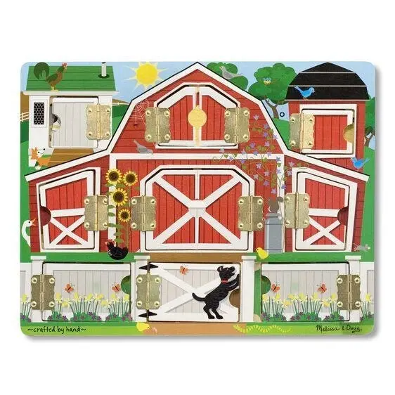 Melissa & Doug Magnetic Farm Hide & Seek