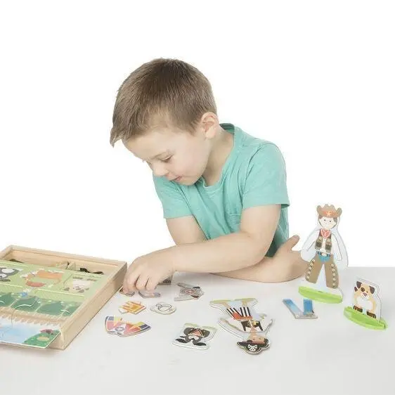 Melissa & Doug Occupations Magnetic Dress-Up Play Set