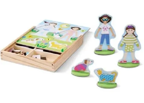 Melissa & Doug Best Friends Magnetic Dress-Up