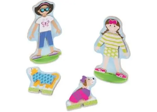 Melissa & Doug Best Friends Magnetic Dress-Up