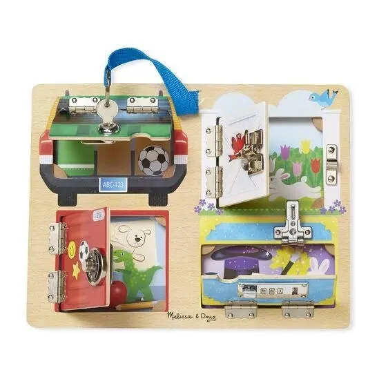 Melissa & Doug Locks Board