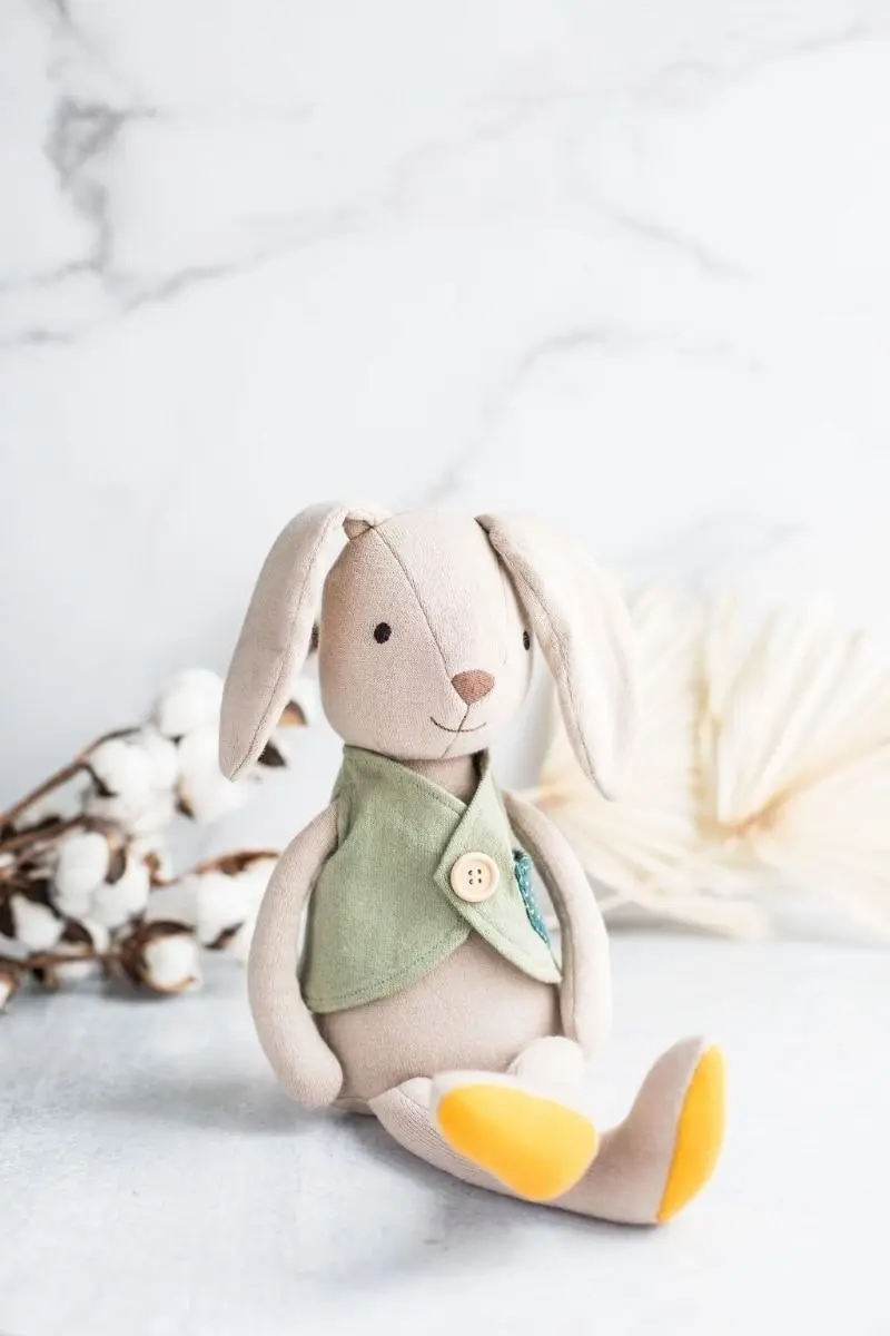 Apple Park Luca Organic Knit Bunny