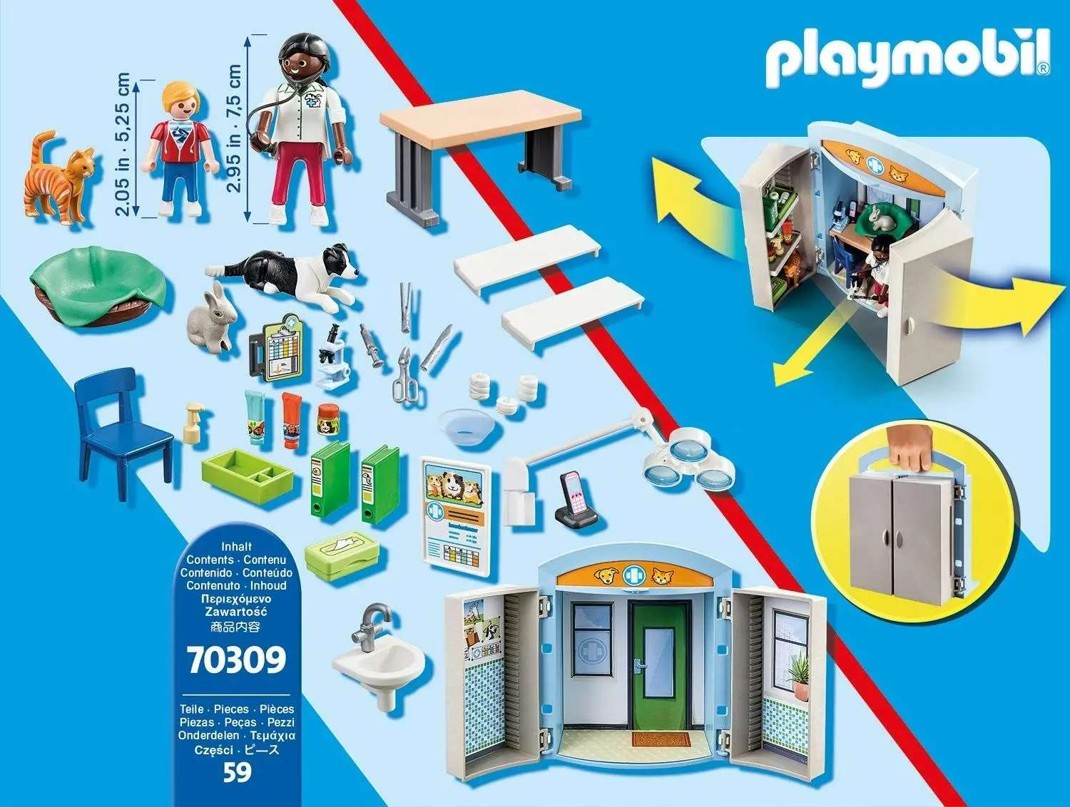 Playmobil - Vet Clinic Play Box