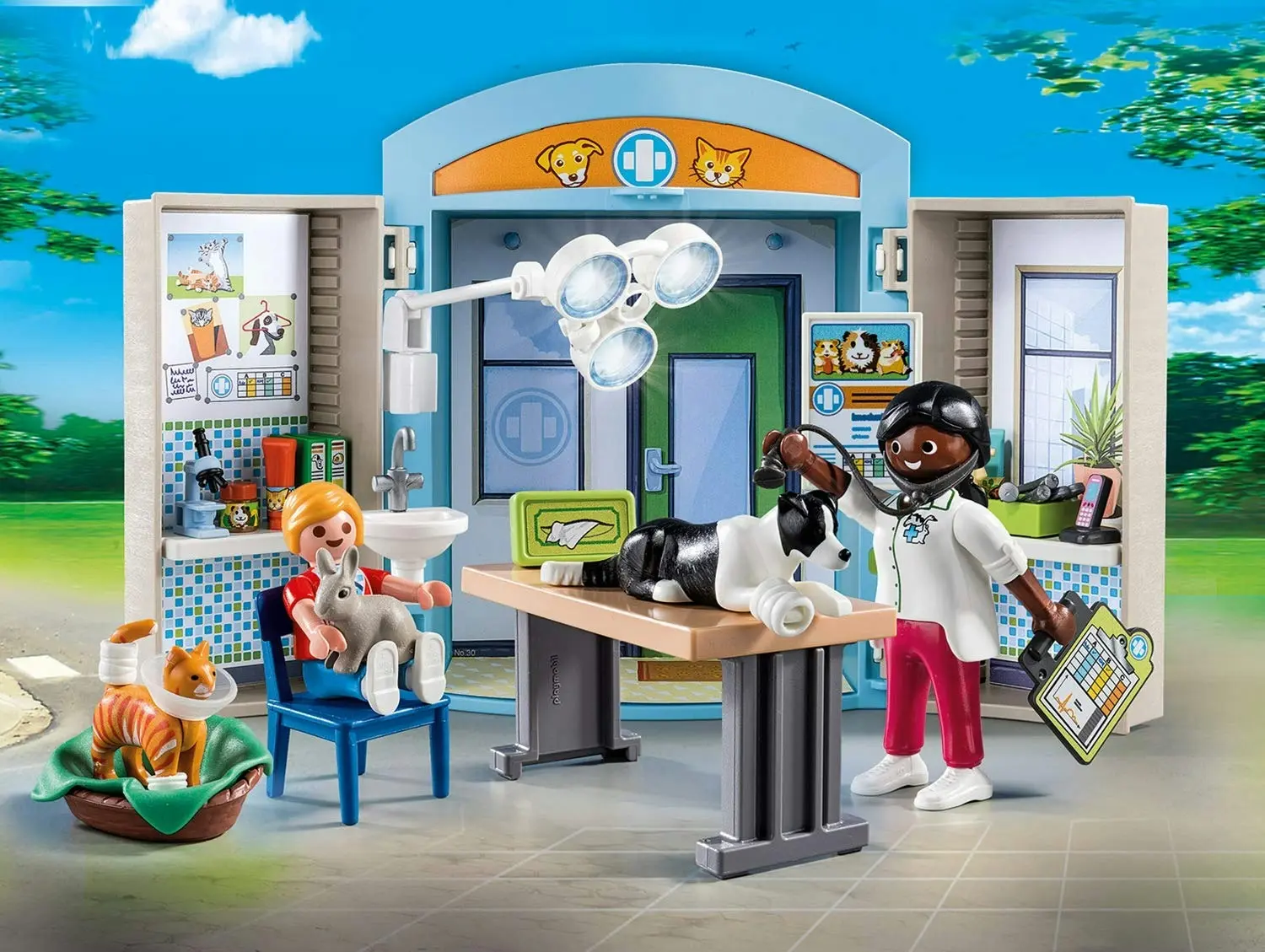 Playmobil - Vet Clinic Play Box