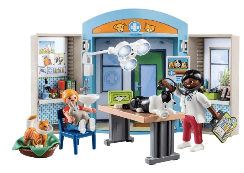 Playmobil - Vet Clinic Play Box