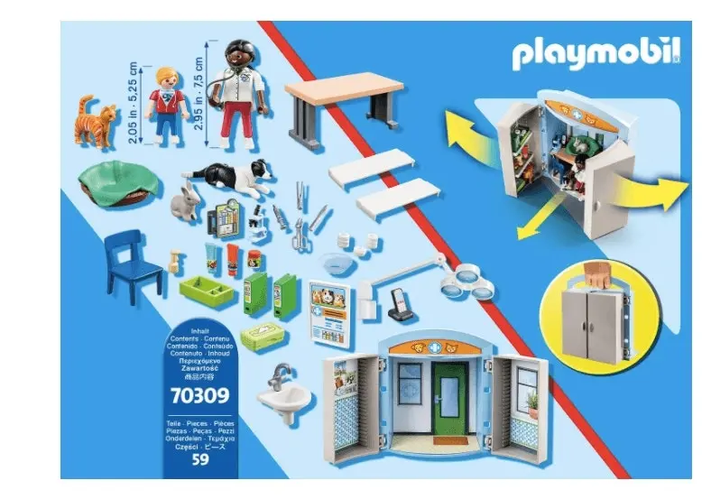 Playmobil - Vet Clinic Play Box