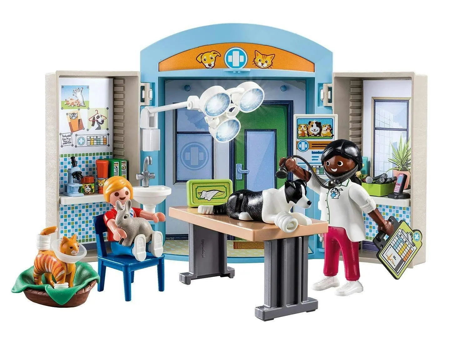 Playmobil - Vet Clinic Play Box