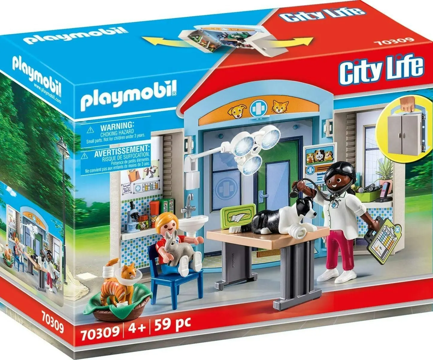 Playmobil - Vet Clinic Play Box