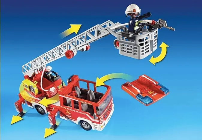 Playmobil - Fire Engine with Ladder