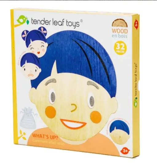 Tender Leaf Toys What's Up Bag with Magnetic Expressions