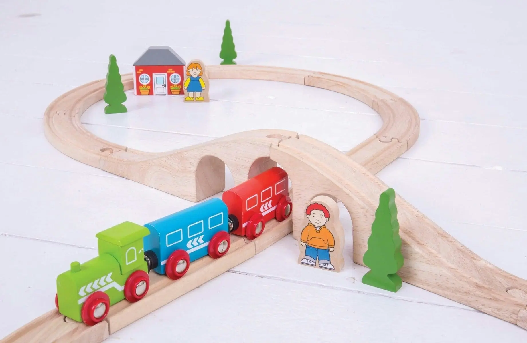 Bigjigs Rail Figure of Eight Train Set