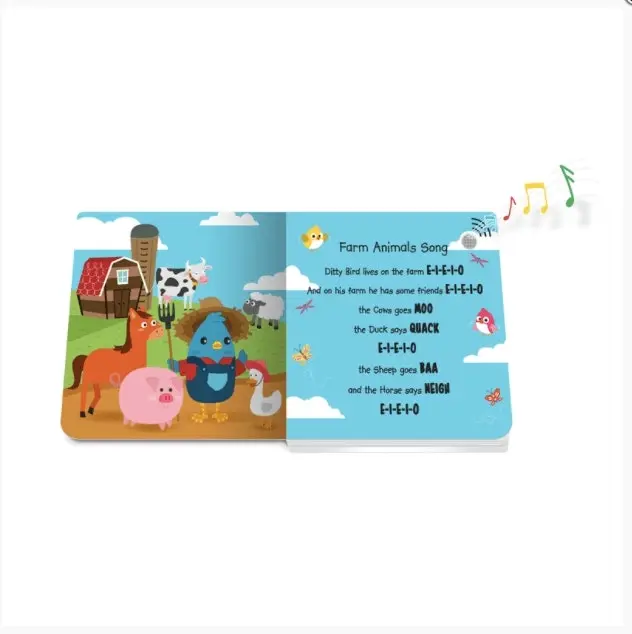 Ditty Farm Animals Sound Board Book