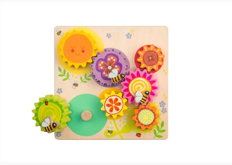 Le Toy Van Petilou Gears & Cogs Busy Bee Learning Puzzle