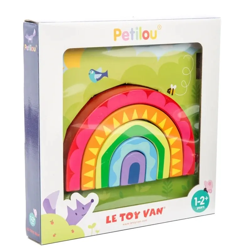 Le Toy Van Petilou Rainbow Tunnel Toy