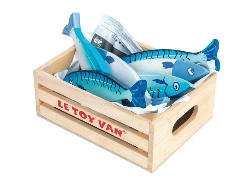 Le Toy Van Honeybake Fresh Fish In Crate