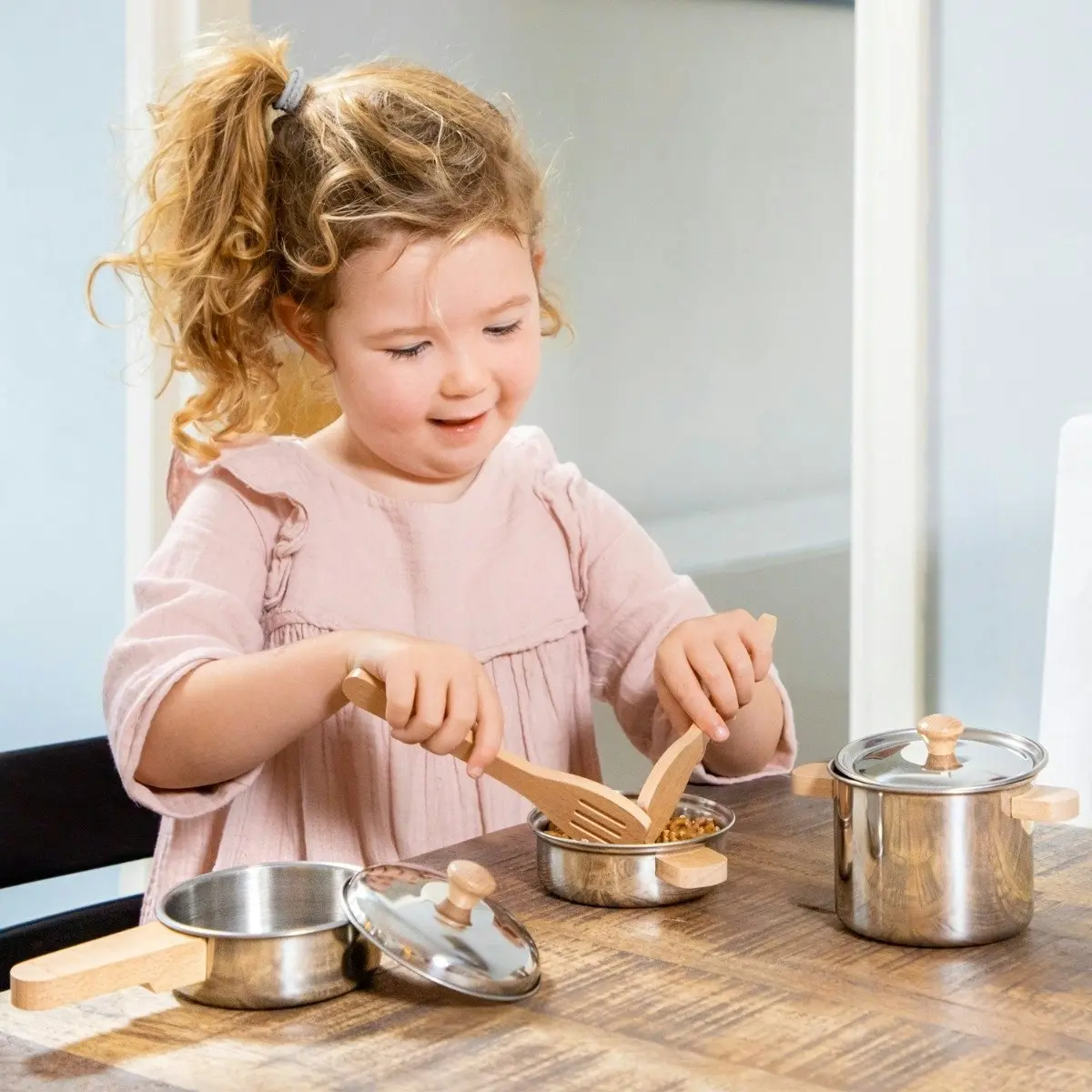 New Classic Toys Metal Pan Set