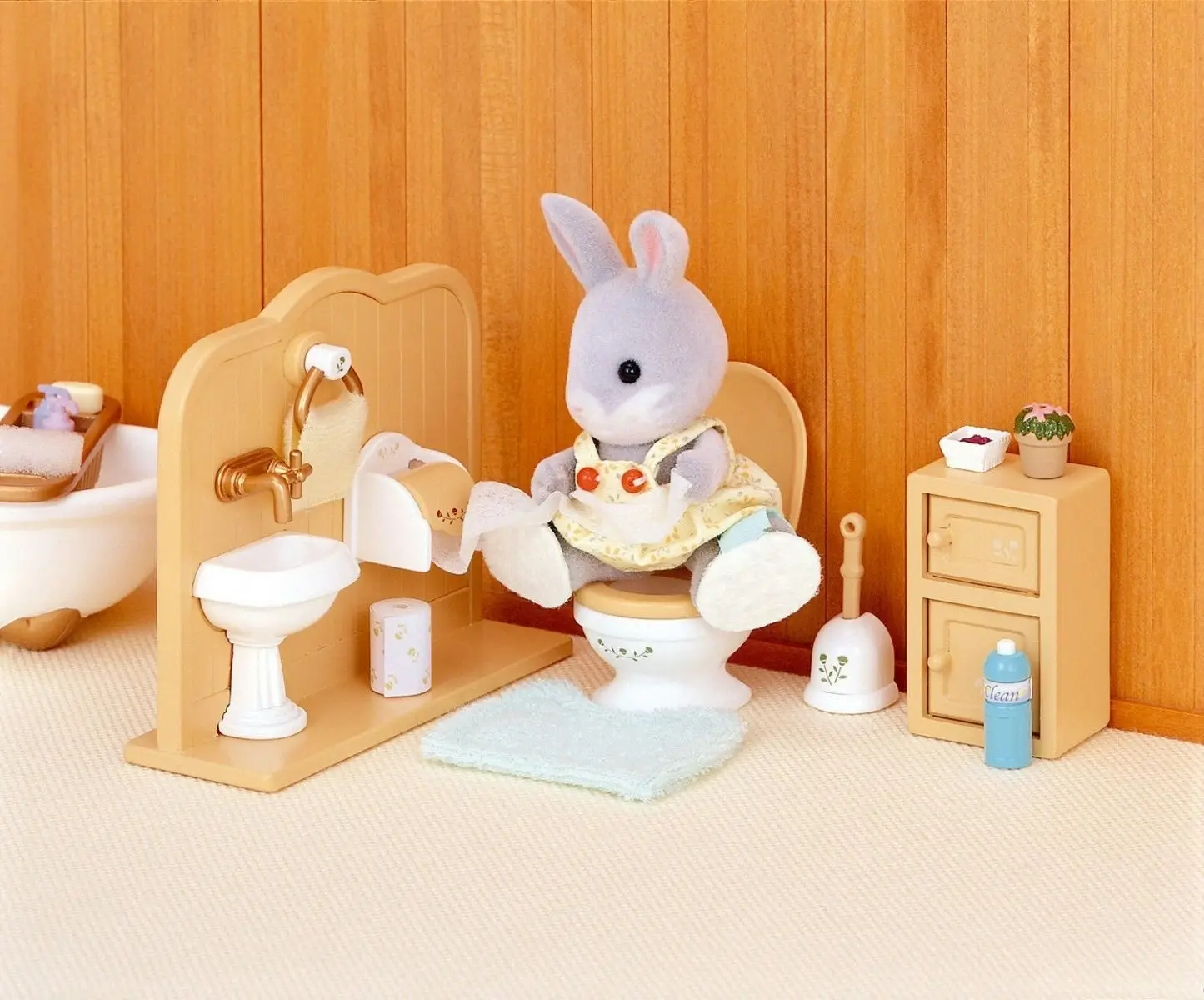 Sylvanian Families Toilet Set