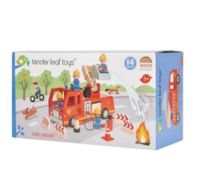 Tender Leaf Toys Fire Engine