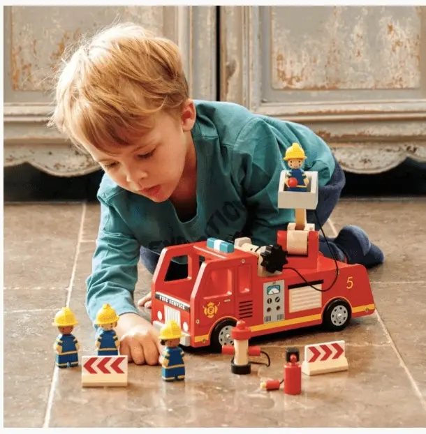 Tender Leaf Toys Fire Engine