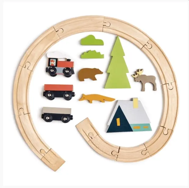 Tender Leaf Toys Treetops Train Set