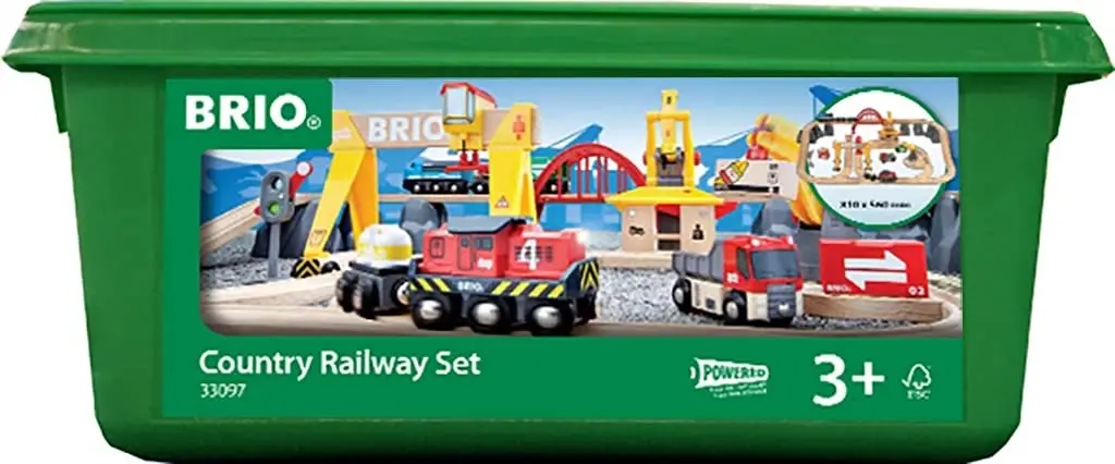 Brio Set - Cargo Railway Deluxe Set 54 pieces