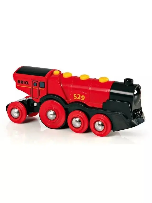 Brio BO - Mighty Red Action Locomotive