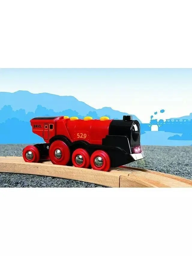 Brio BO - Mighty Red Action Locomotive