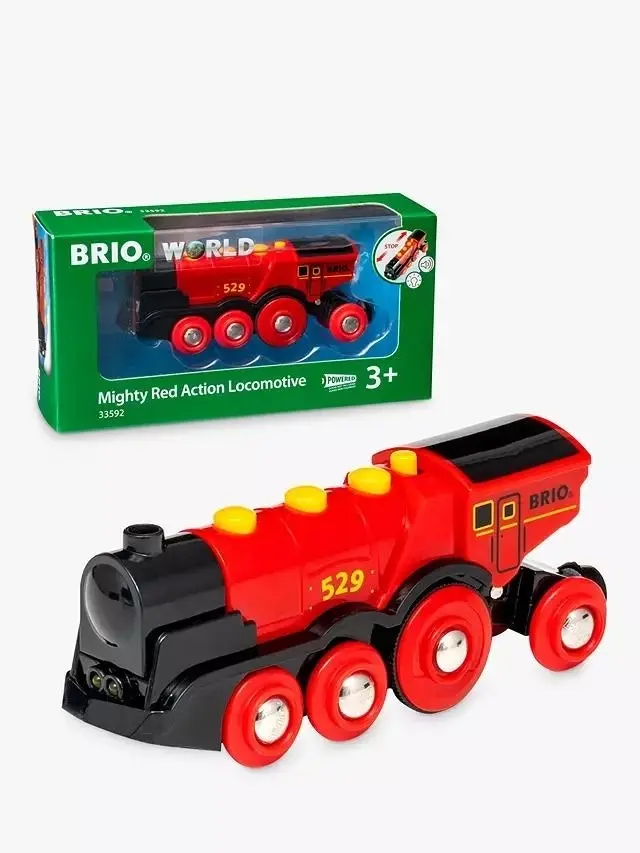 Brio BO - Mighty Red Action Locomotive