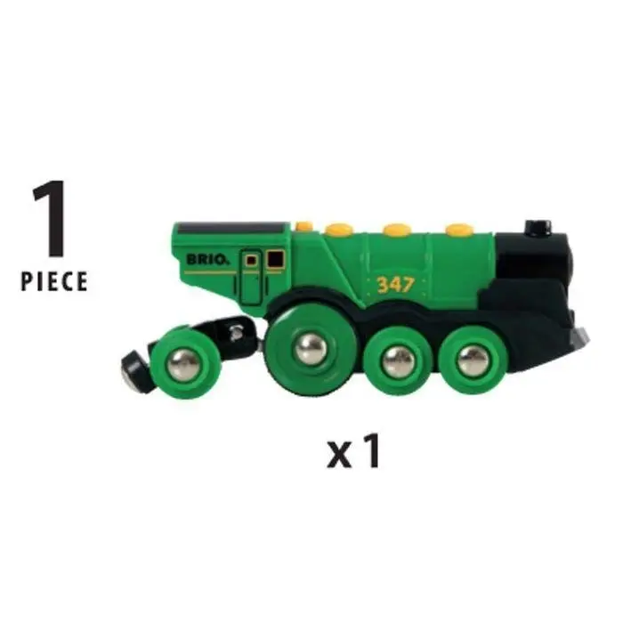 Brio BO - Big Green Action Locomotive