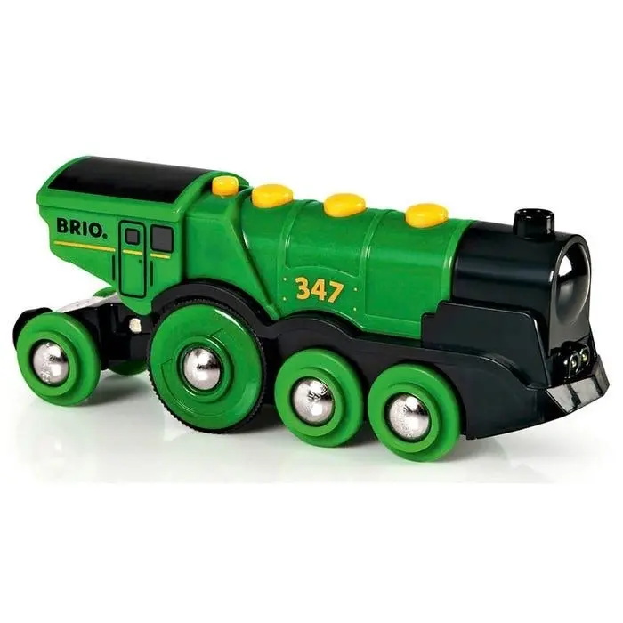 Brio BO - Big Green Action Locomotive