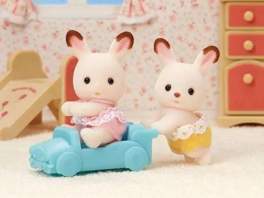 Sylvanian Families Chocolate Rabbit Twins