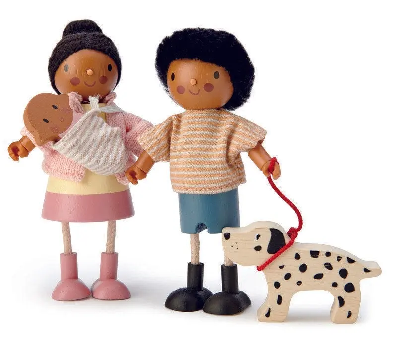 Tender Leaf Toys Mr Forrester with Flexible Limbs & His Dog