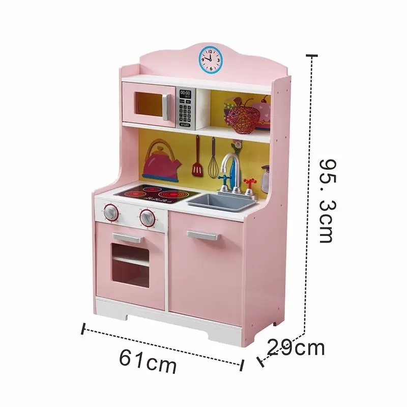 All 4 Kids Stella Pink Pretend Kitchen