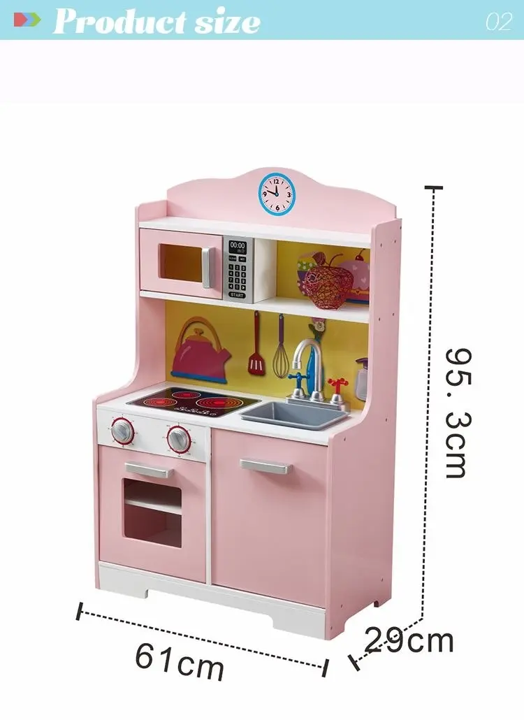 All 4 Kids Stella Pink Pretend Kitchen