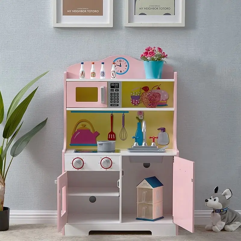 All 4 Kids Stella Pink Pretend Kitchen