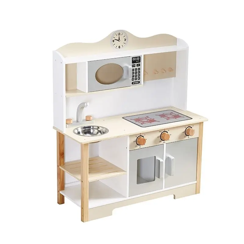 All 4 Kids Savannah White Pretend Kitchen