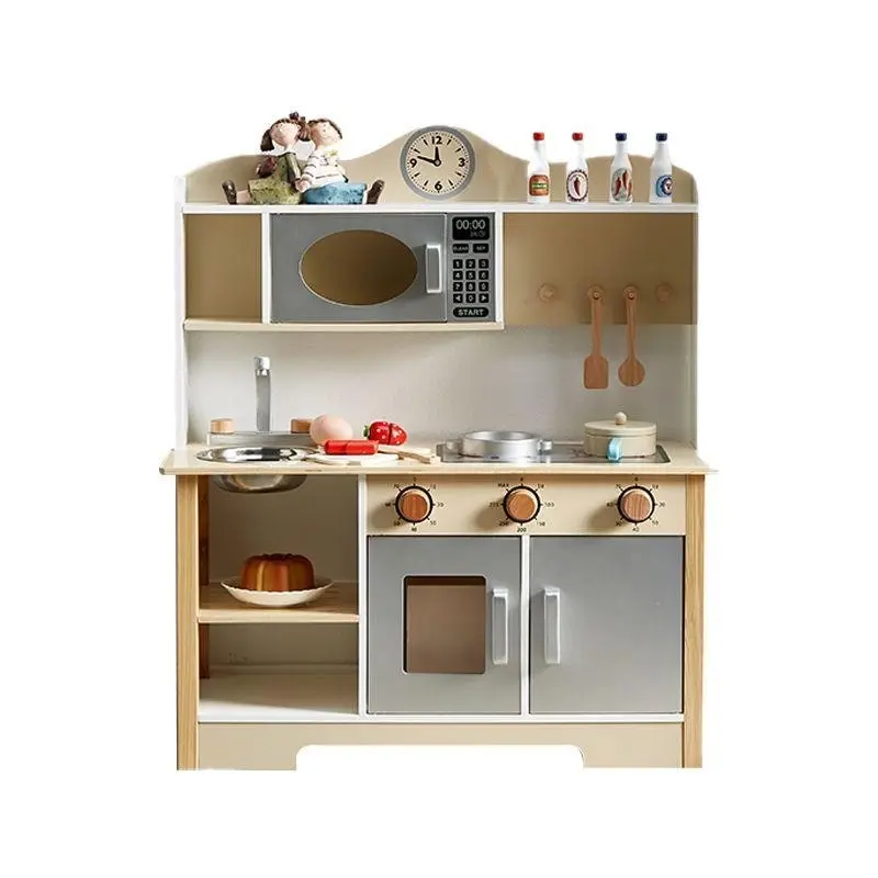 All 4 Kids Savannah White Pretend Kitchen