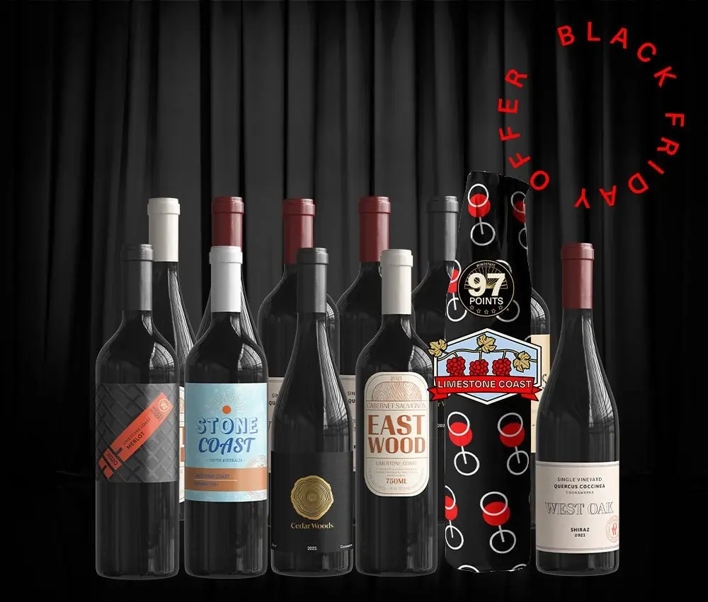 12 pack - Mixed Reds Dozen - 97pt Shiraz MAGNUM Upgrade