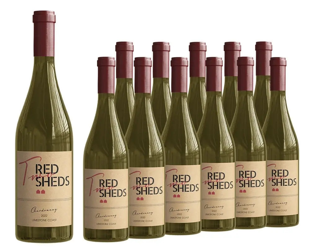 12 pack - Two Red Sheds - Chardonnay