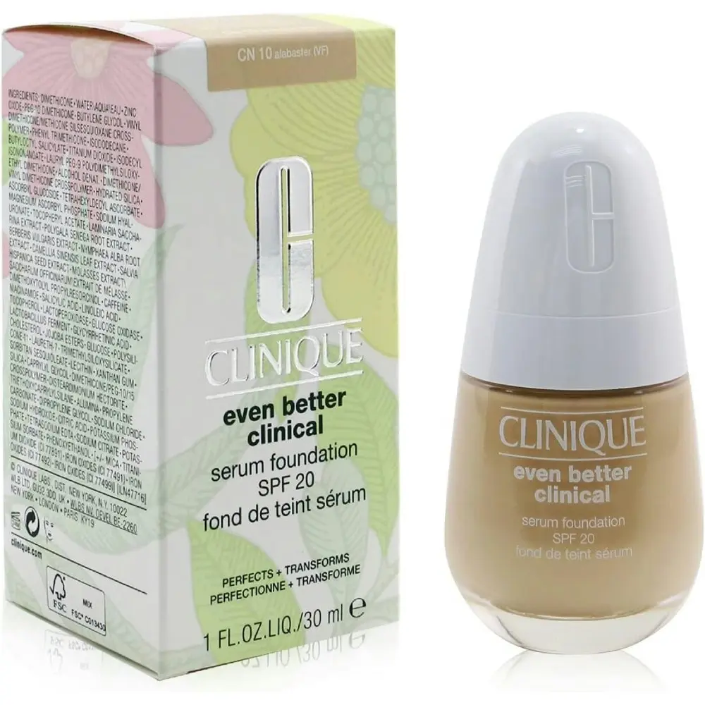 Clinique Even Better Serum Foundation SPF 20 CN 10 Alabaster 30ml