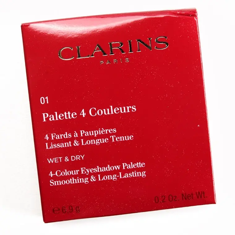 Clarins 4 Colors Eyeshadow Palette 01 nude