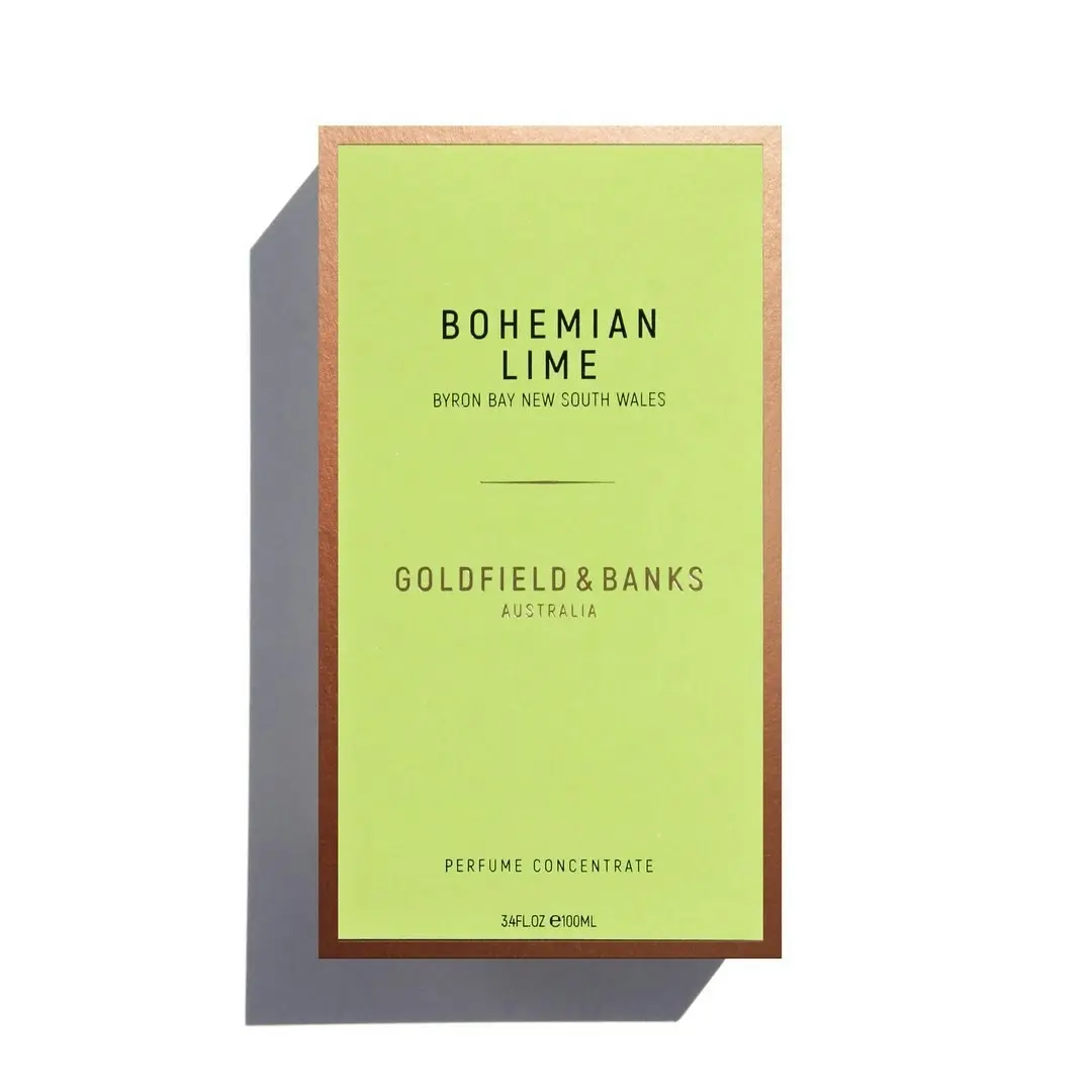 Goldfield and Banks Bohemian Lime Perfume Concentrate 100ml