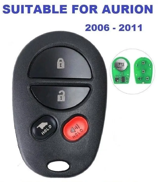 REMOTE Suitable for TOYOTA AURION or KLUGER 2006 2007 2008 2009 2010 2011 2012